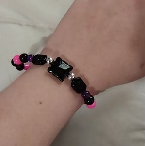 Requested black pink and purple bracelet